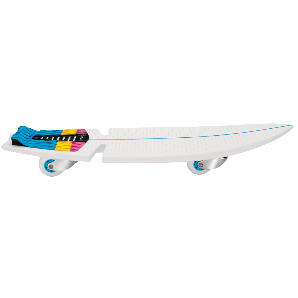 Razor RipSurf Caster Board - Multicolor, 76mm 360-Degree Pivoting Skateboard, for Child, Teen, Adult