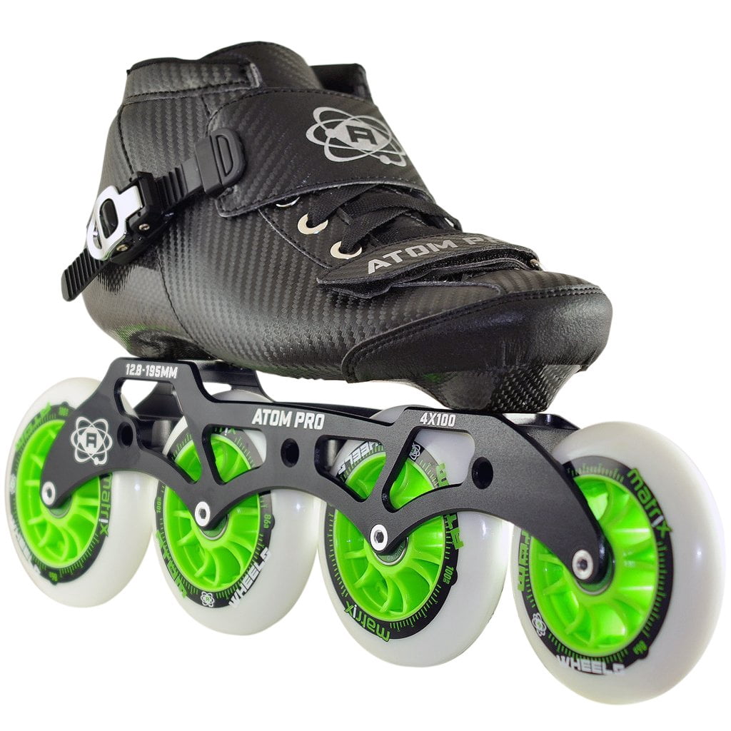 Atom Pro 4 Wheel Outdoor Inline Skate Package
