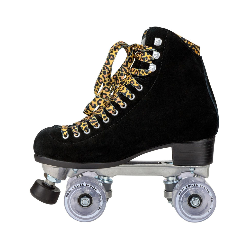 Riedell Quad Roller Skates - Panther Black Suede
