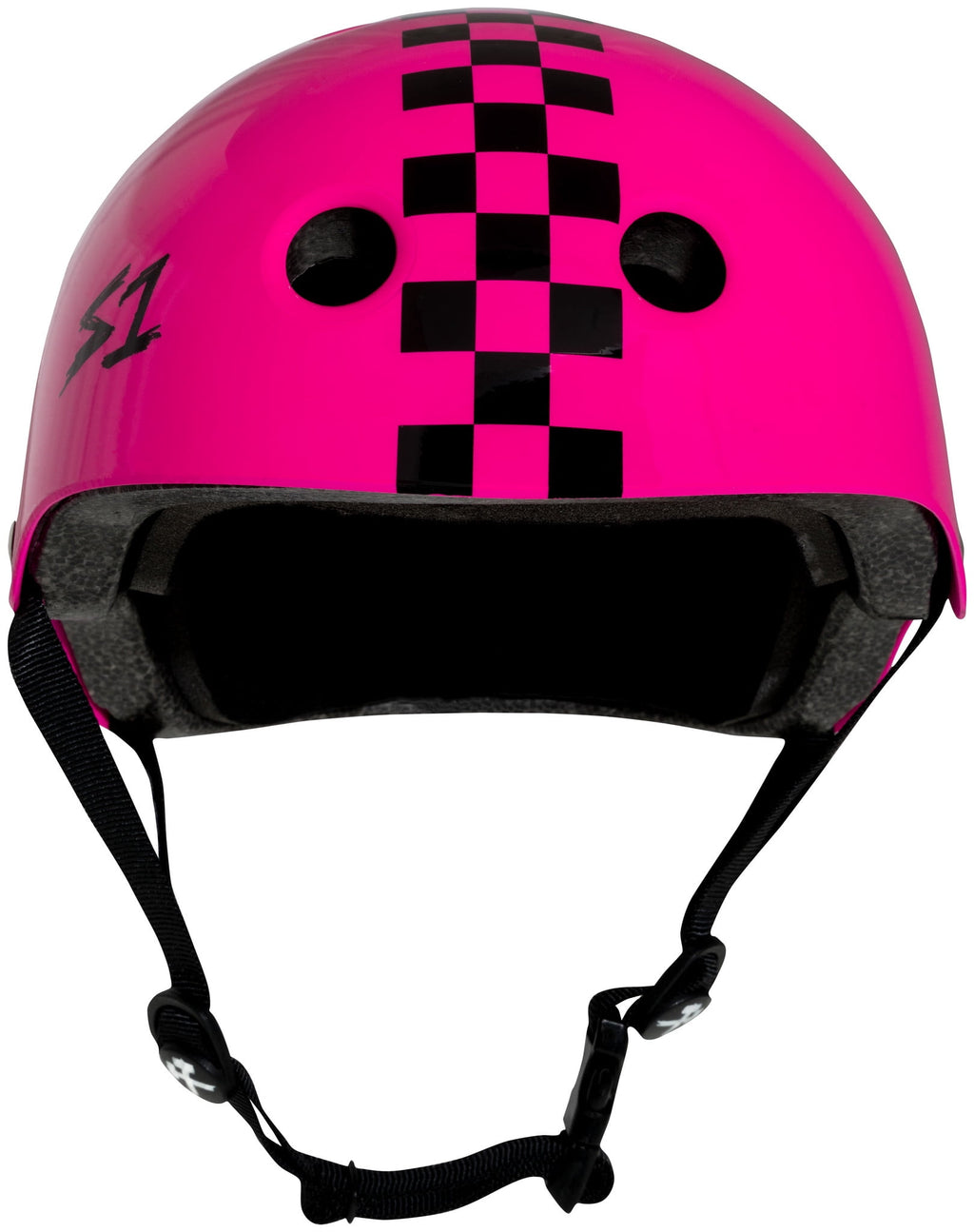 S1 Lifer Helmet - Pink Gloss w/ Checkers (Size X-Small (20.5"))
