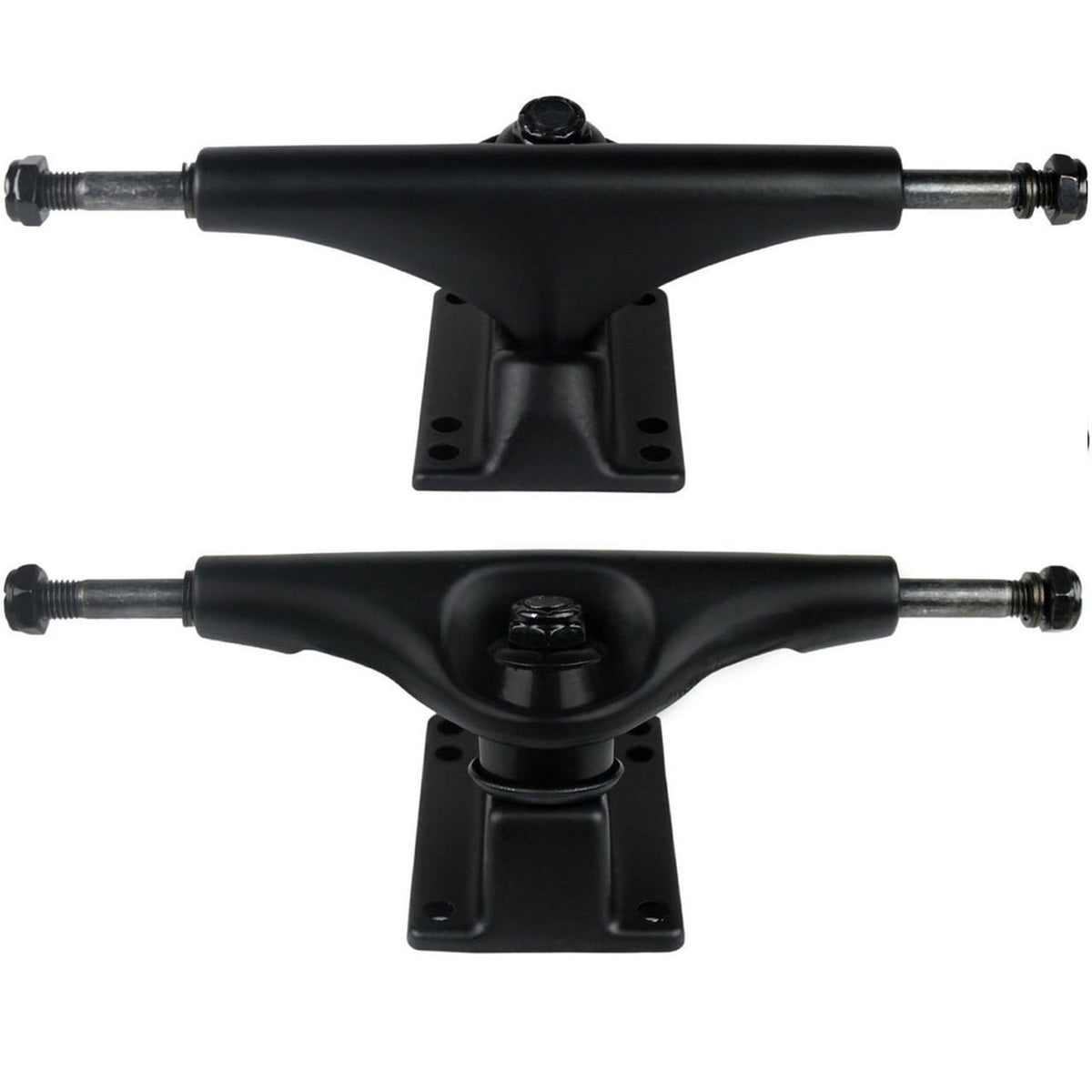 Blank Skateboard Complete 7.25" Natural with Black Trucks and Black Wheels