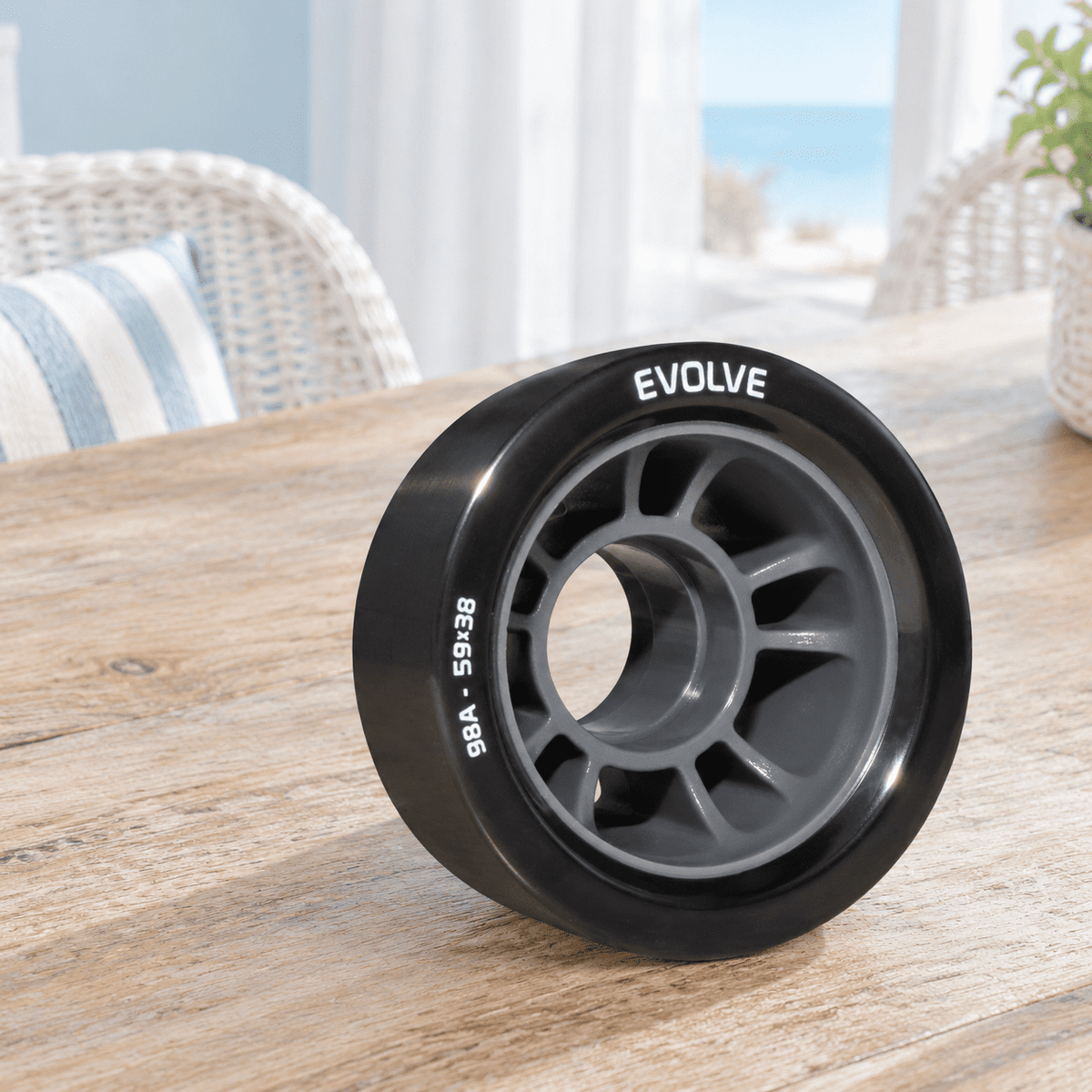 Blue 88A - Pack of 8 Roller & Inline Skate Replacement Wheels