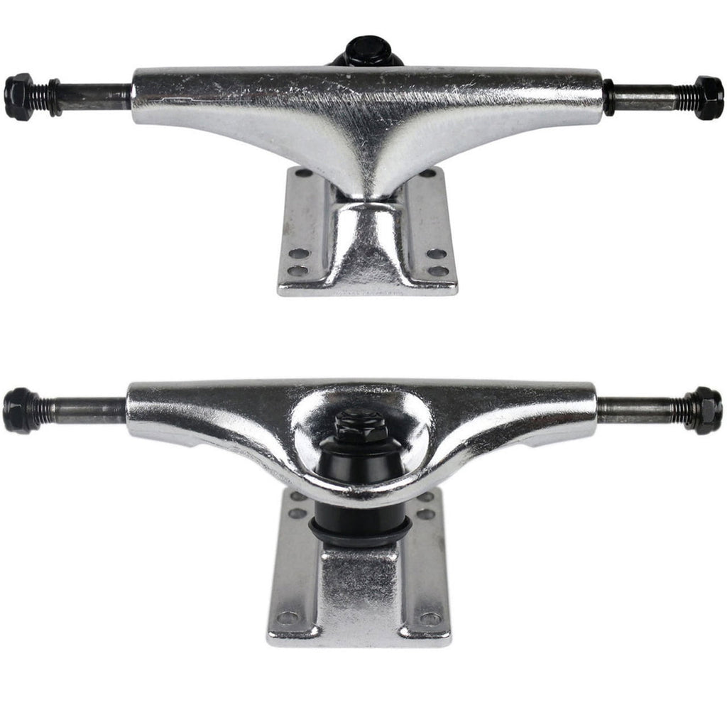 Moose Complete Skateboard Dip Black 8.25" With Silver Trucks and Black Wheels