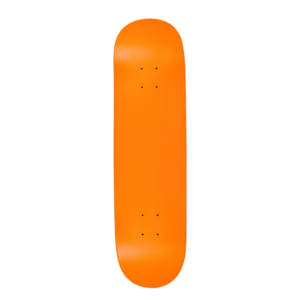 Moose Complete Skateboard Neon Orange 7.75" Black/White Assembled