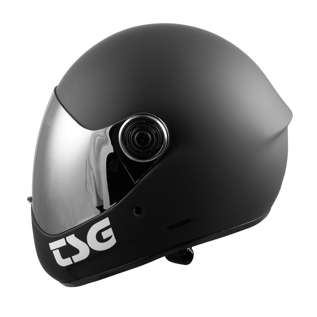 TSG Pass Pro Full Face Helmet w/Two Visors, Downhill Skateboarding Multi-color