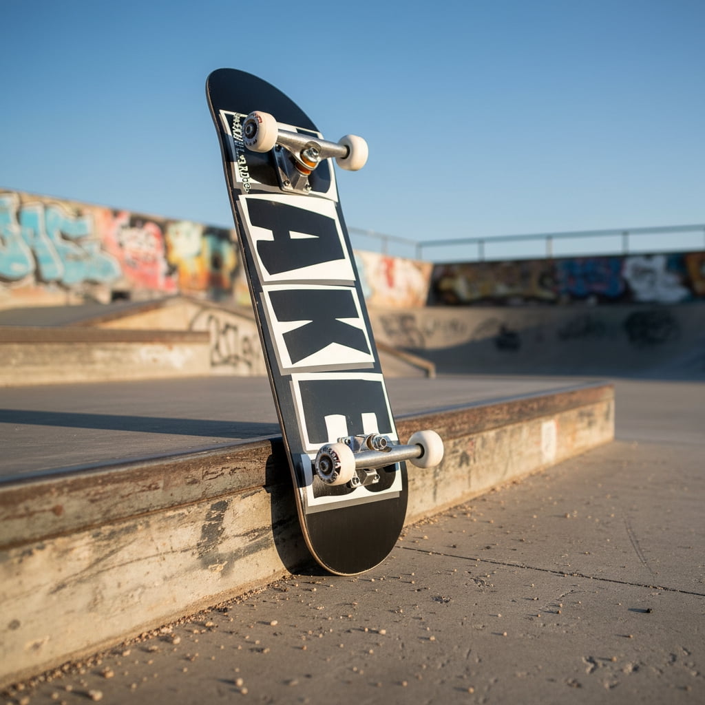 Baker Brand Logo Complete Skateboard 8.5 Black/White