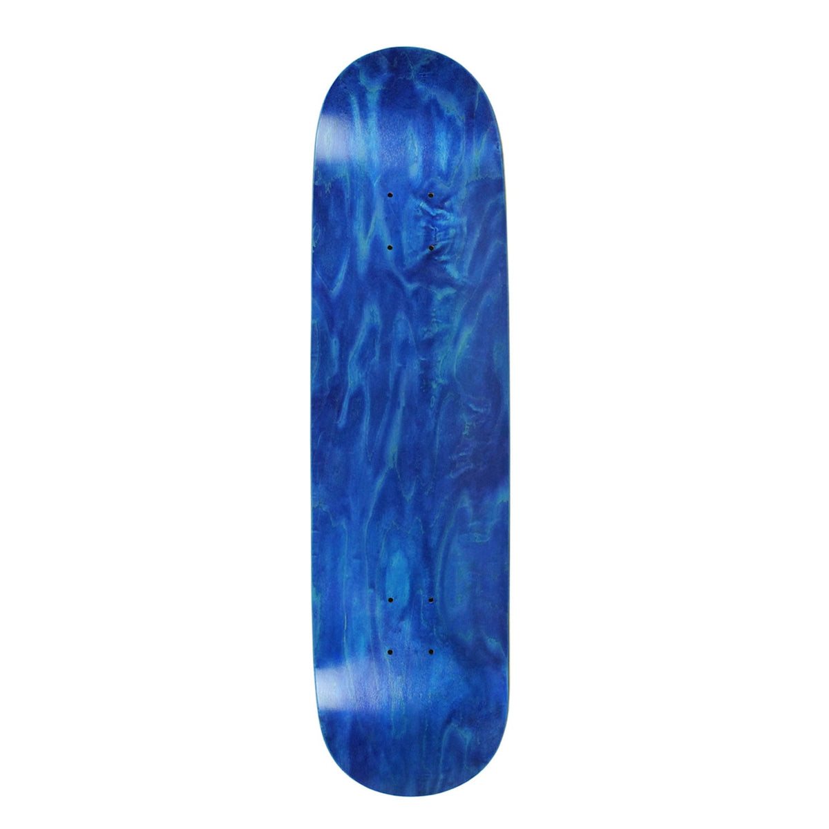 Moose Complete Skateboard Stained Blue 8.0" Silver/White Assembled
