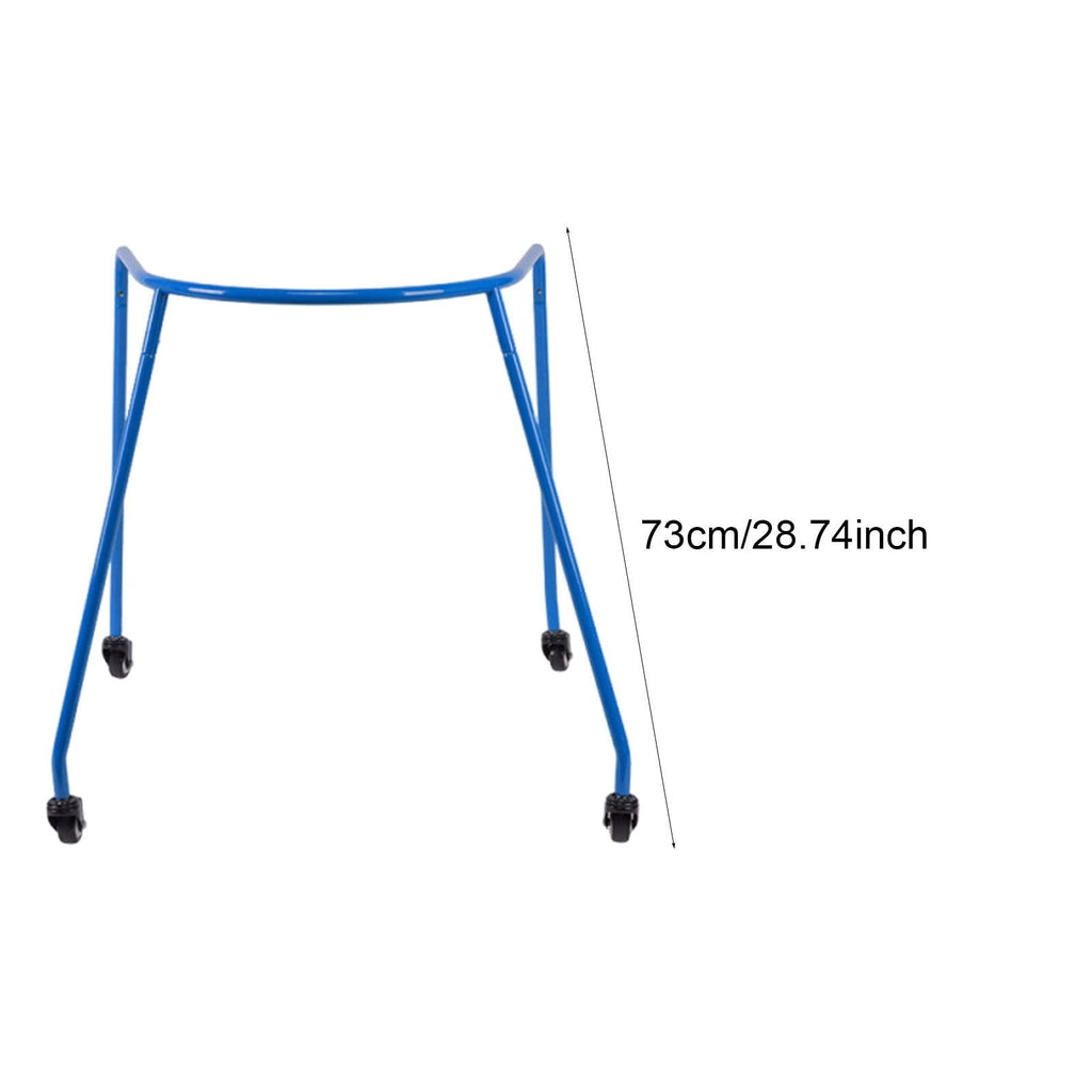 Wswqop Roller Skate Train for Kids Toddler Adjustable Height for Beginner Equipment Blue S