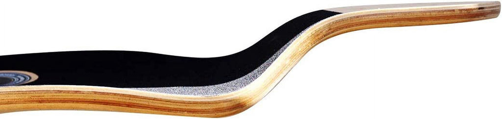 Yocaher Drop Down Maple Longboard Skateboard Complete with ABEC-9 Bearings and Griptape