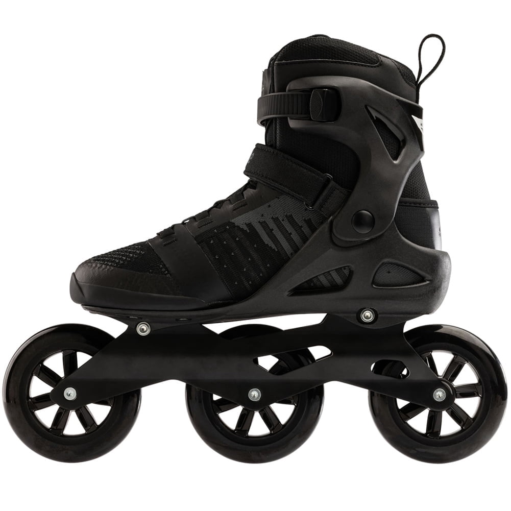 ROLLERBLADE MACROBLADE 110 3WD, Color: Black/Lime, Size: 7.5 (072204001A1-7.5)