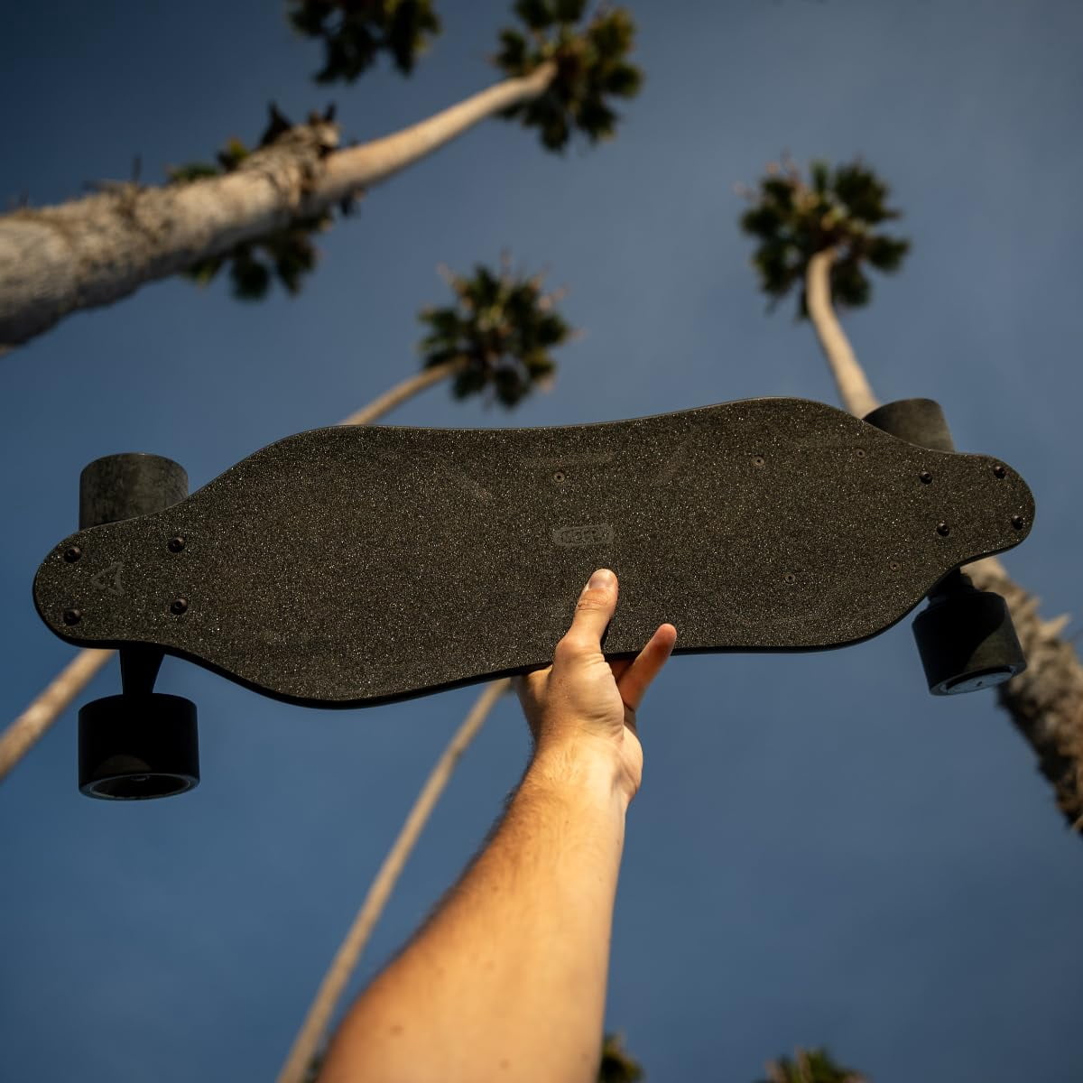 MEEPO Campus Electric Skateboard with Remote, 26.7 in Compact 7-Ply Maple E-Skateboard, Up to 16 MPH, 8–10 Mile Range, 4 Speed Modes, Smooth Braking, Carry Handle, for Teens & Beginners