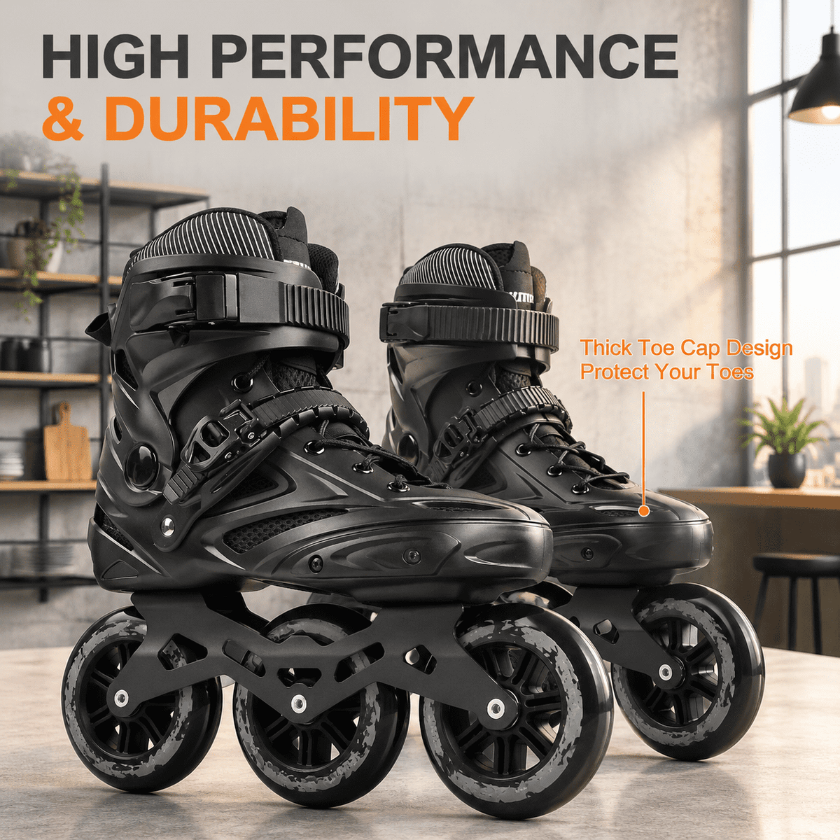 Inline Skates For Men Women 3 Wheel Roller Male Female High Performance Fitness Speed Racing Adult And Unisex