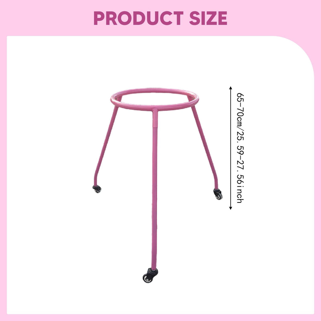 harayaa Adjustable Roller Skate Support for Children with A High-quality Steel Frame for Pink S