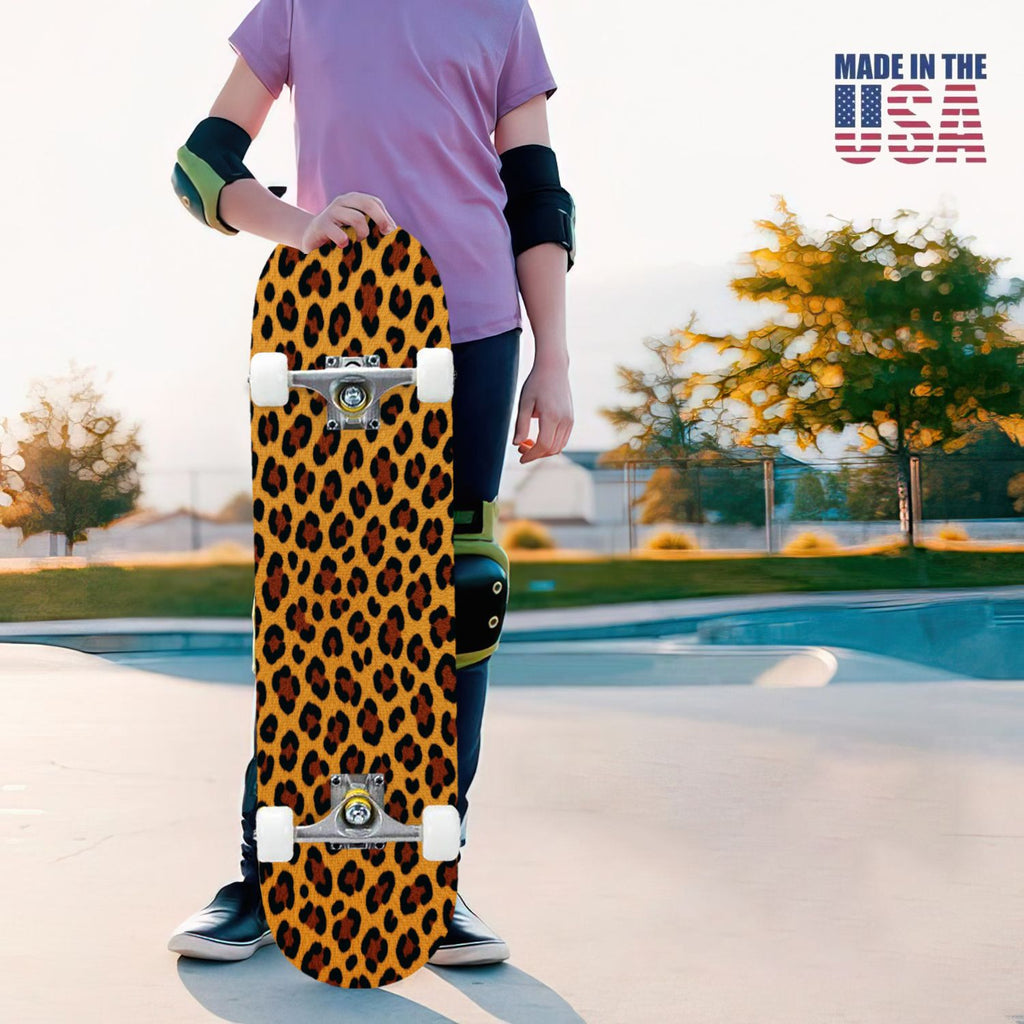 31"x8" Complete Skateboards for Beginners, Pink Bow Heart Vertical Stripes Romantic Double Kick 7 Ply Canadian Maple Deck Skateboard with Wheels, Gifts for Kids Teens