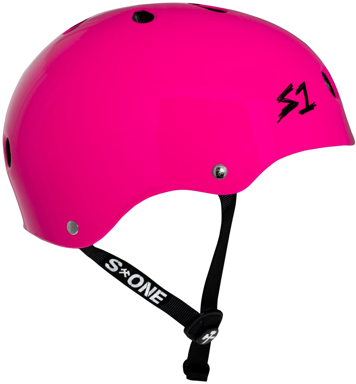 S1 Lifer Helmet - Pink Gloss w/ Checkers (Size X-Small (20.5"))