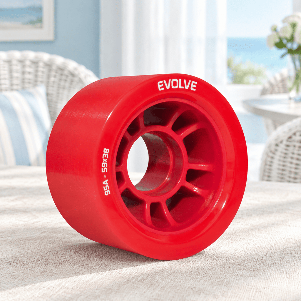 Blue 88A - Pack of 8 Roller & Inline Skate Replacement Wheels
