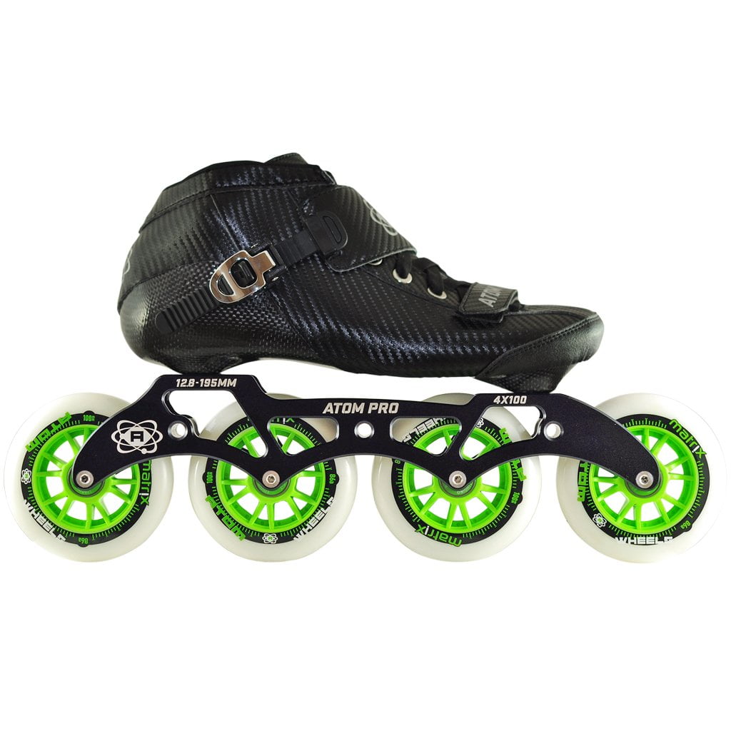 Atom Pro 4 Wheel Outdoor Inline Skate Package