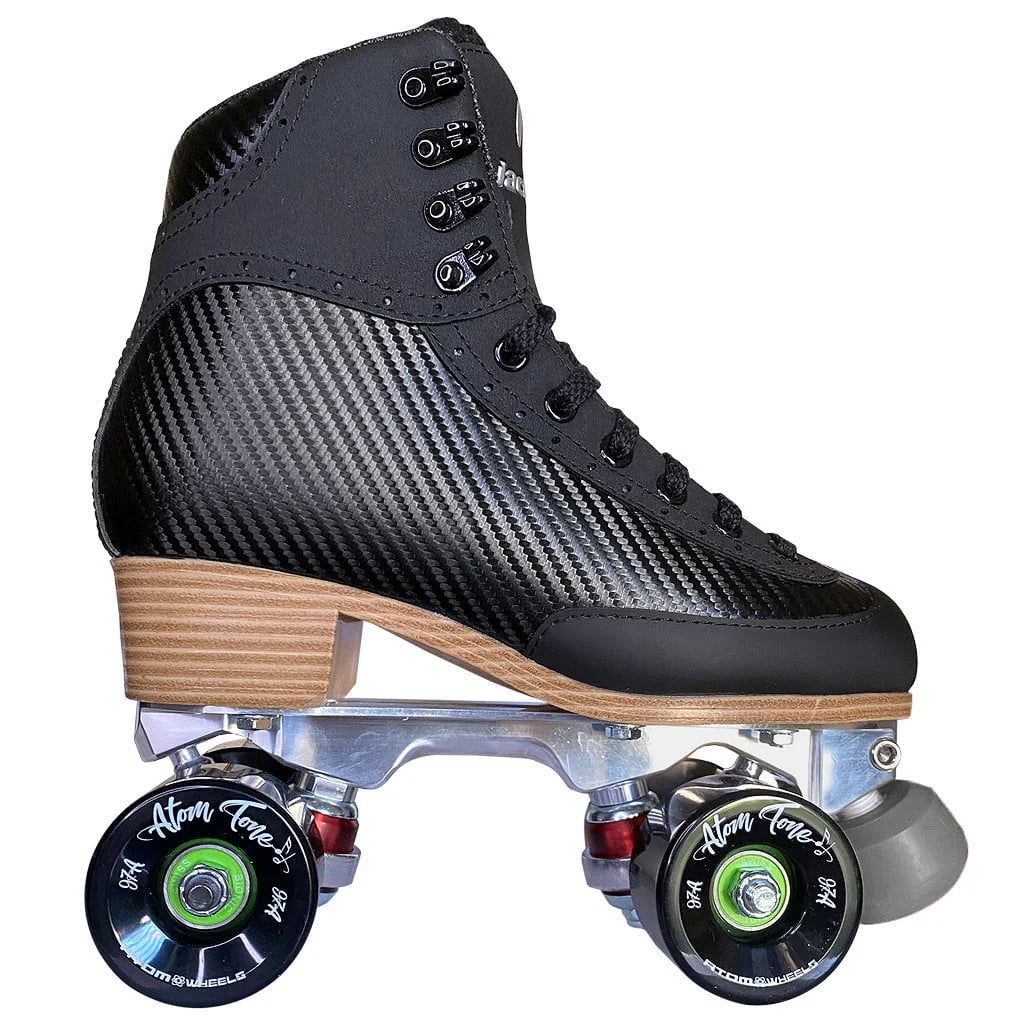 Atom Quad Outdoor Roller Skates - Vibe Alloy Women's Rhythm Package (Black)