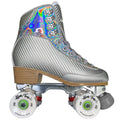 Atom Quad Outdoor Roller Skates - Vibe Alloy Women's Rhythm Package (Silver)