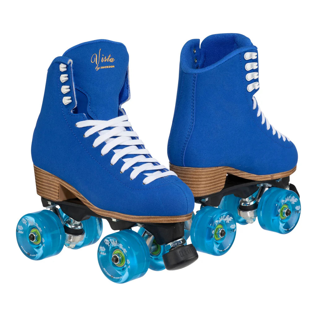 Atom Quad Outdoor Roller Skates - Vista Nylon Women's Outdoor Package (Wheels: Atom Pulse Lite 78A)