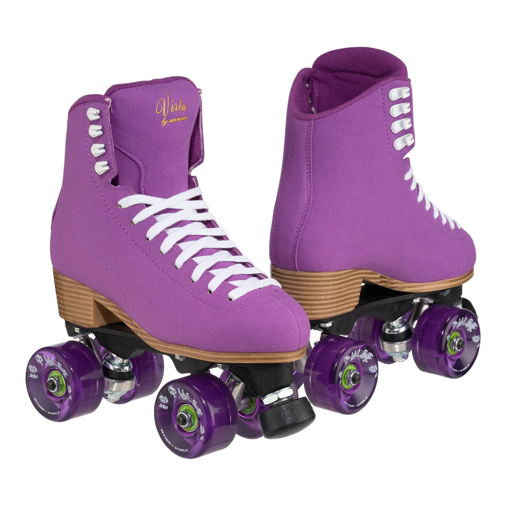 Atom Quad Outdoor Roller Skates - Vista Nylon Women's Outdoor Package (Wheels: Atom Pulse Lite 78A)