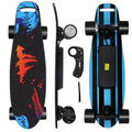 EBOSSOM Electric Skateboard with 350W Motor, 27" Eboard with Remote Control, 4 Modes Max 10Mph, 8 Layers Deck,Gifts for Beginners and Teens,ES6 SE