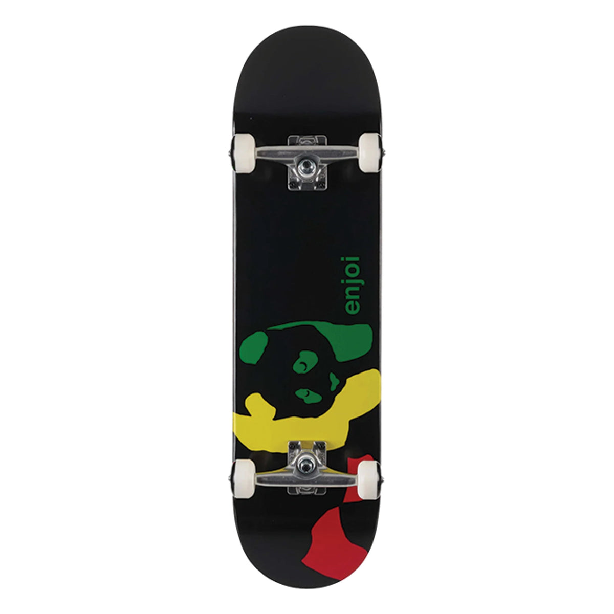 Enjoi Rasta Panda Complete Skateboard - 8.0"