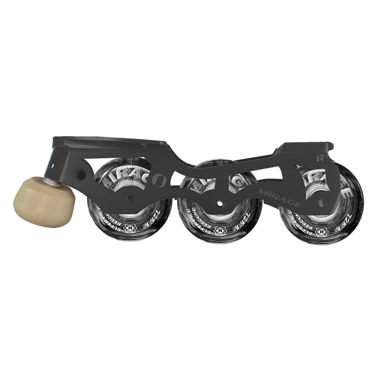 Jackson Atom Inline Roller Skate Frame System - Mirage (White Wheels, Size 256)