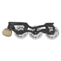 Jackson Atom Inline Roller Skate Frame System - Mirage (White Wheels, Size 256)