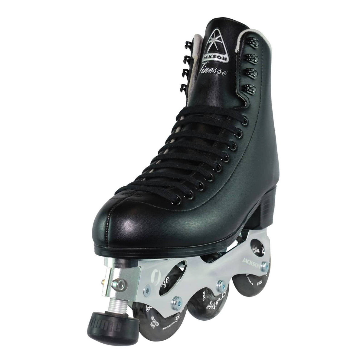 Jackson Atom Inline Roller Skates - Finesse Skate Package 222 (Size 8, Adult)