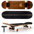 Magneto Complete Cruiser Skateboard - Smooth All-Terrain Ride - Stable 7-Ply Maple Deck - Soft 78A Wheels - 31 x 8.5 in, Natural SUV