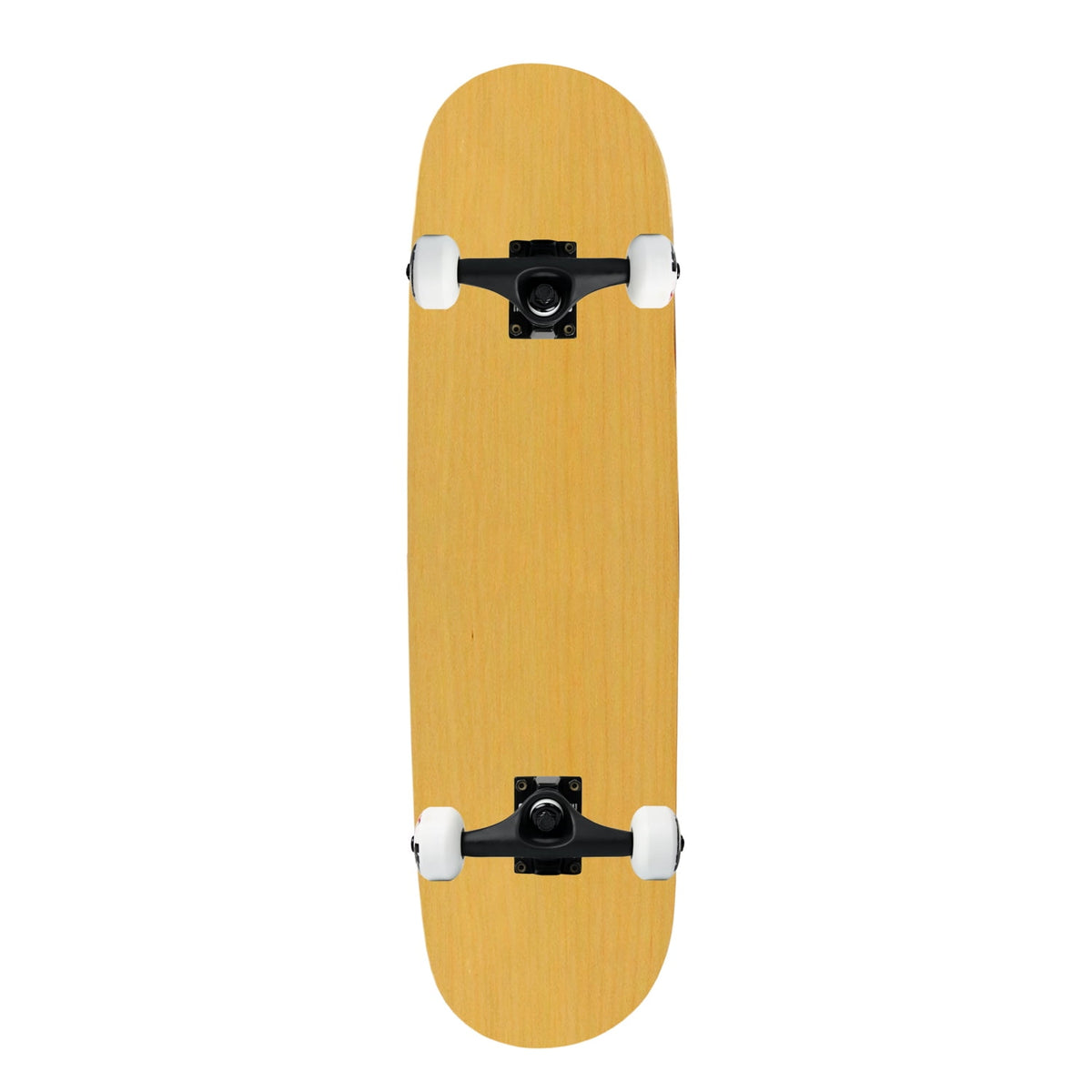 Moose Complete Skateboard Natural 8.25" Black/White Assembled