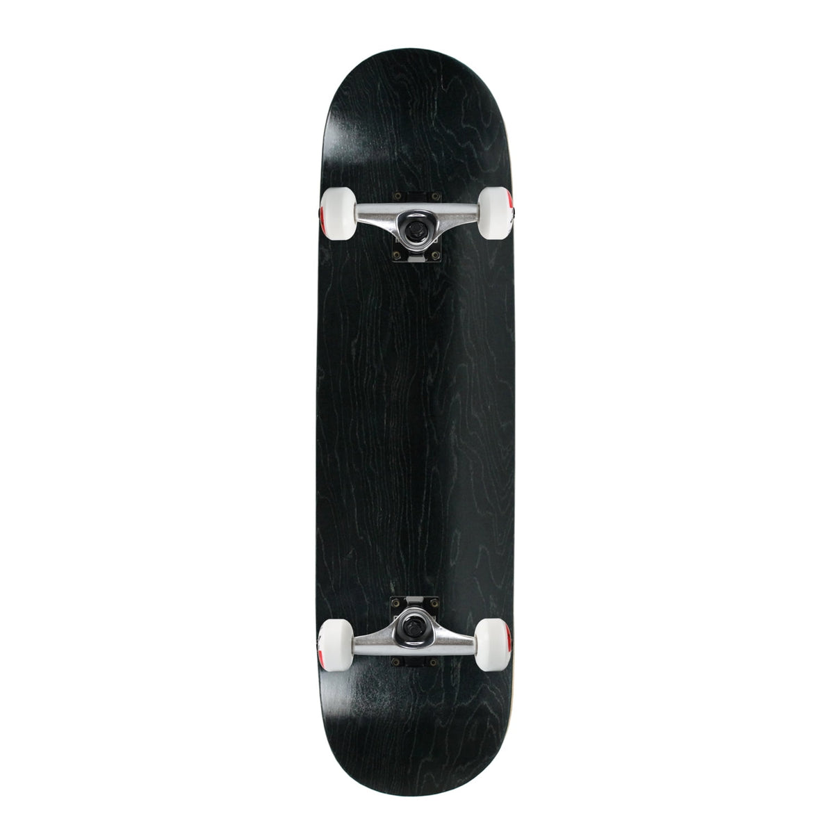 Moose Complete Skateboard Stained Black 8.25" Black/White Assembled