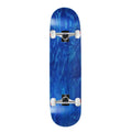 Moose Complete Skateboard Stained Blue 8.5" Silver/White Assembled
