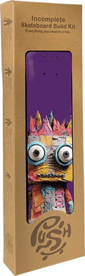 Push Big Rag Doll Purple Complete Skateboard - 7.5"