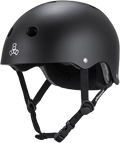 Triple Eight Certified Deep Cover Helmet Xs/S Matte Black