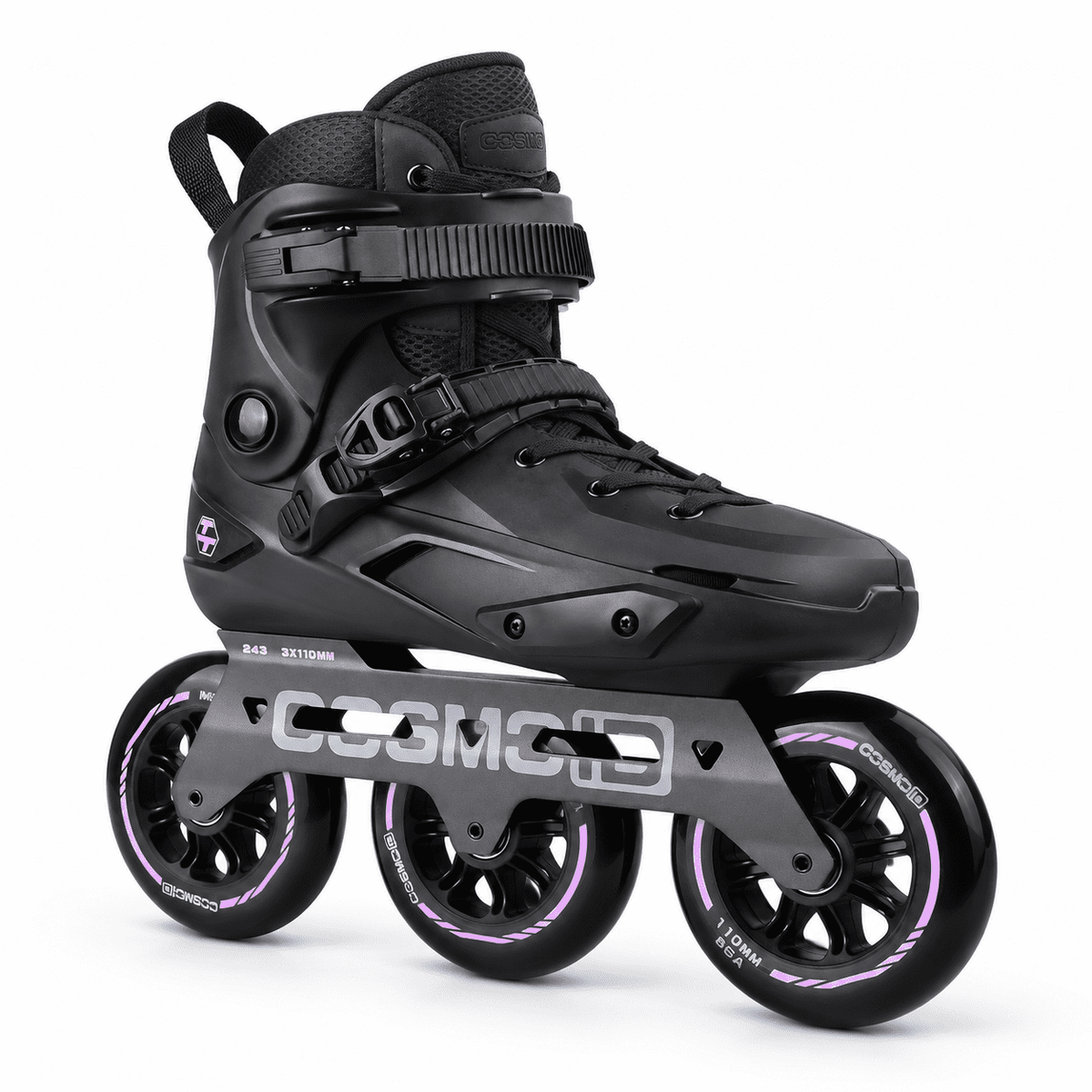 Adult Inline Skates, USM10.5-11/USL11-11.5, 3-Wheel High Performance Fitness Roller Skates for Indoor Outdoor Use