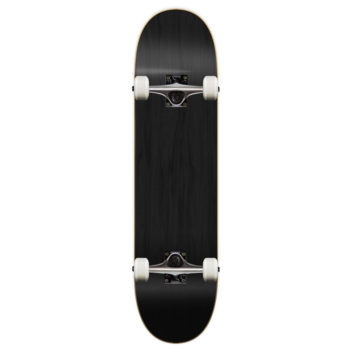 Yocaher 31" x 7.75" Complete Skateboard with Canadian Maple, ABEC-9 Bearings- Stained Black
