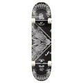 Yocaher Graphic Complete 31" x 7.75" Skateboard - Bandana Black
