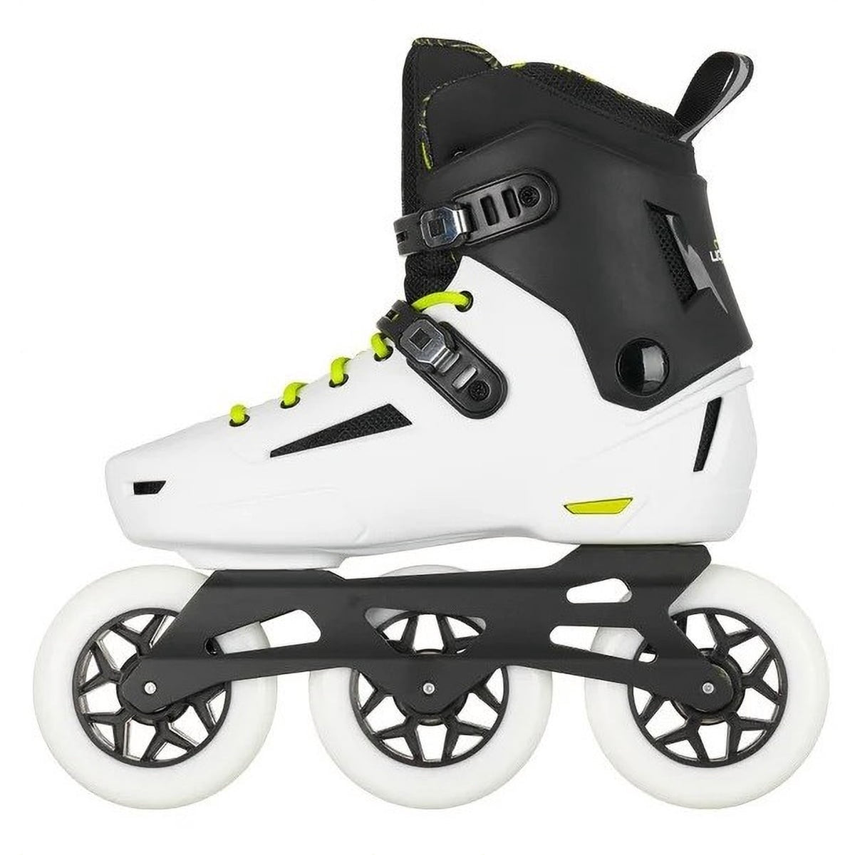 ROLLERBLADE Adult Unisex Lightning 110 White/Black Inline Skates, Size: 8