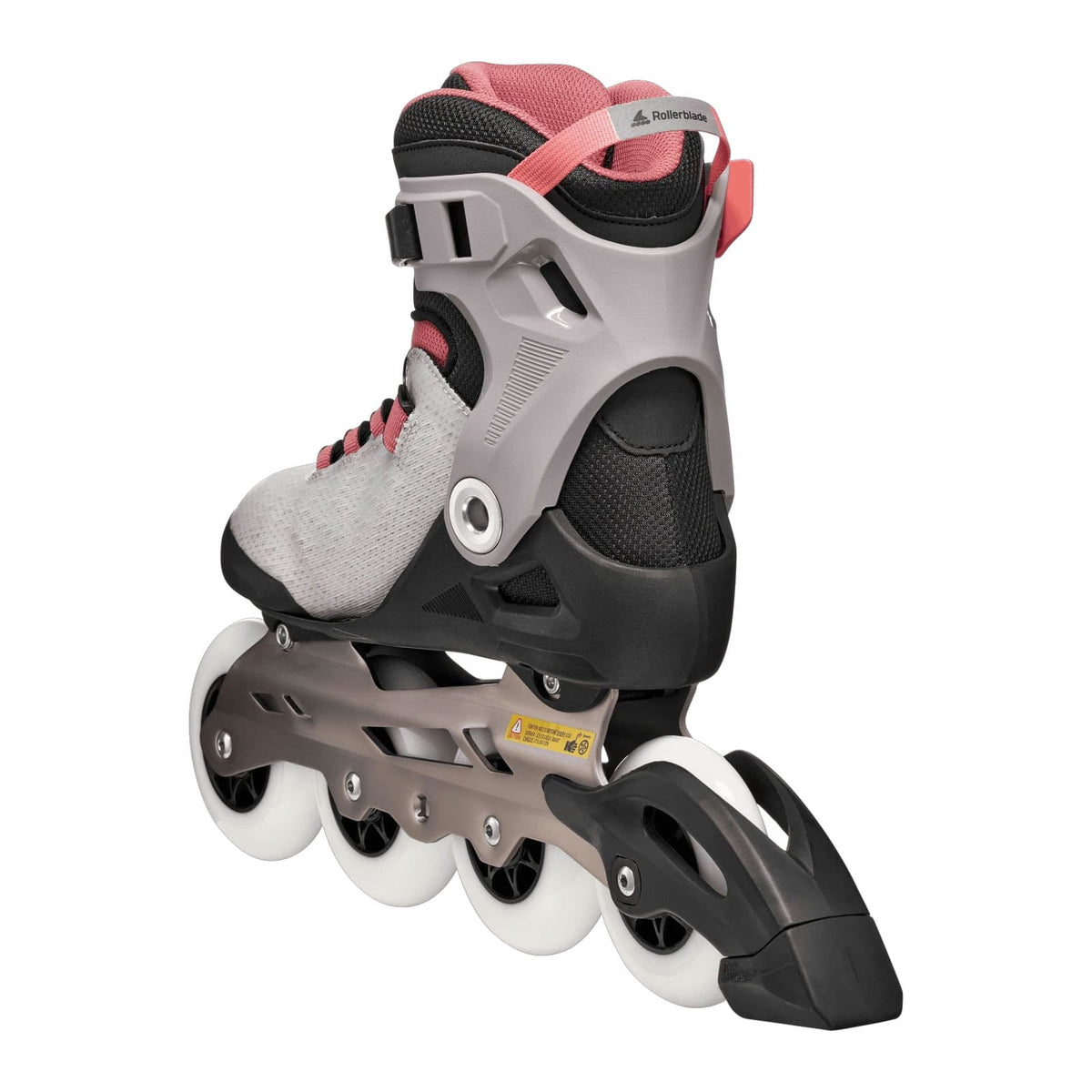 ROLLERBLADE Women's Macroblade 90 Gray/Amethyst Rose Inline Skates, Size: 8/8.5