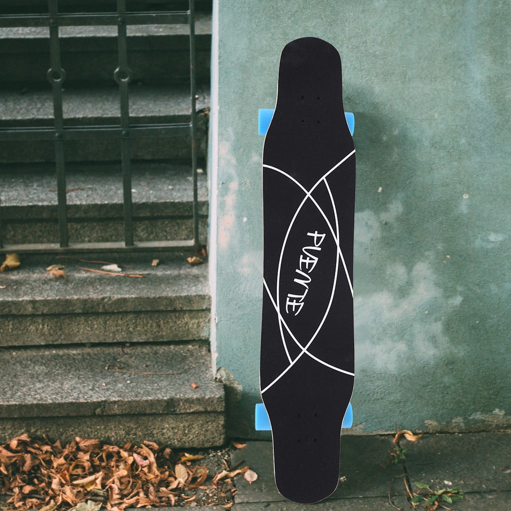 46in Canada Maple Longboard Skateboard Drop Through Complete Skateboard
