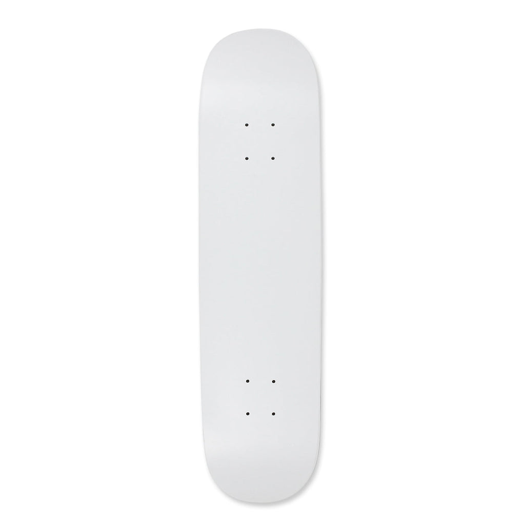 Moose Complete Skateboard Dipped White 7.5" Silver/White Assembled