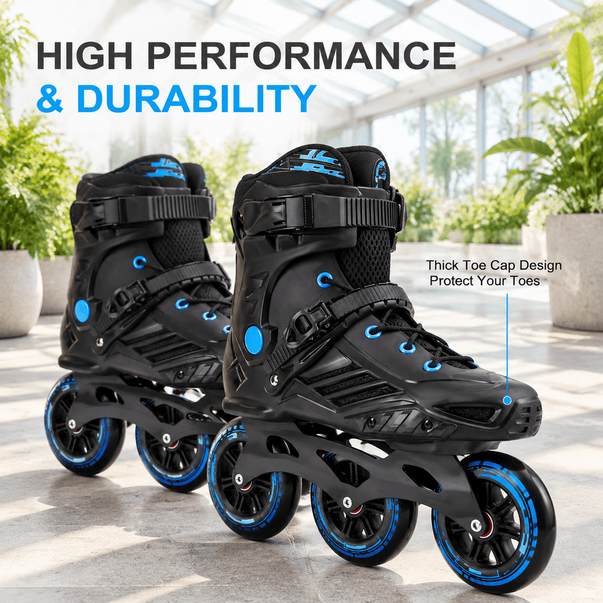 Inline Skates For Men Women 3 Wheel Roller Male Female High Performance Fitness Speed Racing Adult And Unisex