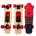 Open Box M8TRX EB100 Electric Skateboard, Gravity Sensor Riding, 300 Watt, 28" Deck, 10 MPH, Red