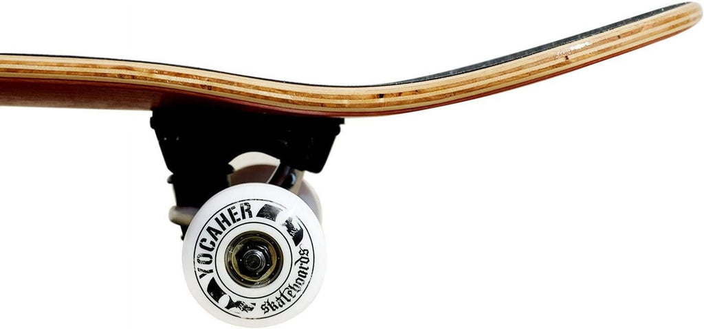Yocaher Graphic Complete 31" x 7.75" Skateboard - Bandana Black