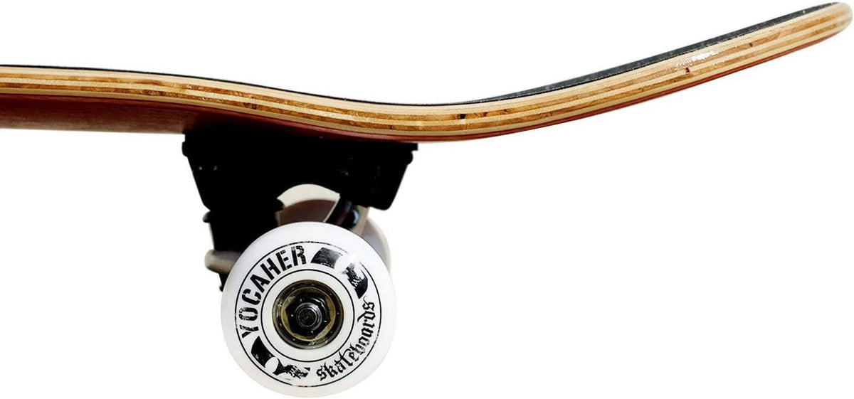 Yocaher Graphic Complete 31" x 7.75" Skateboard - Bandana Black