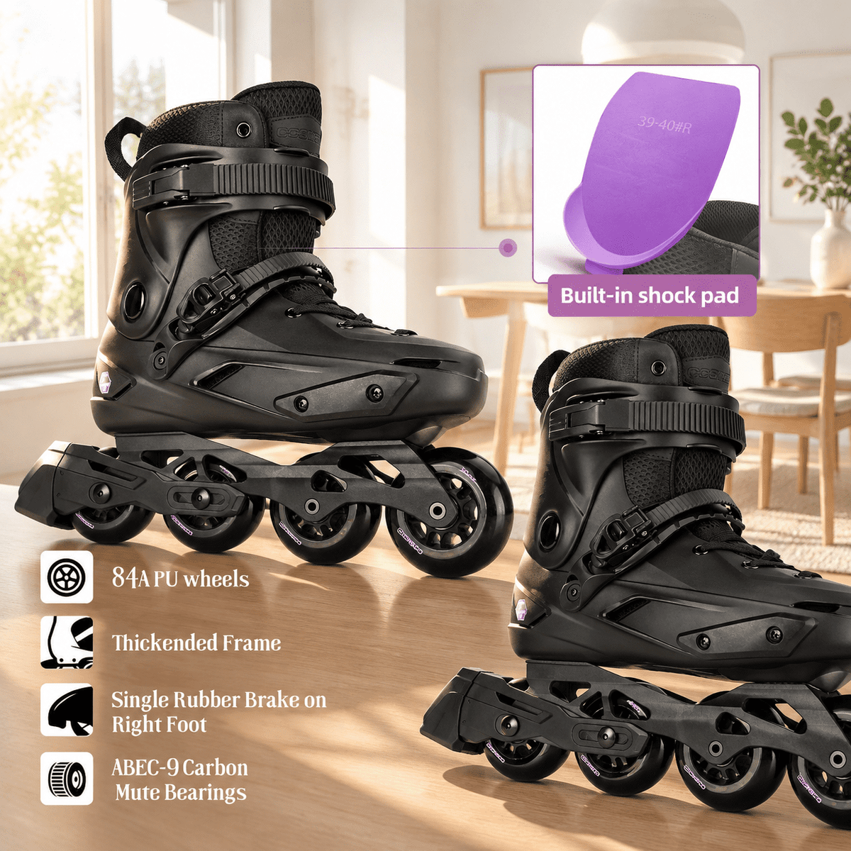 Professional Inline Skates For Women Men-tt