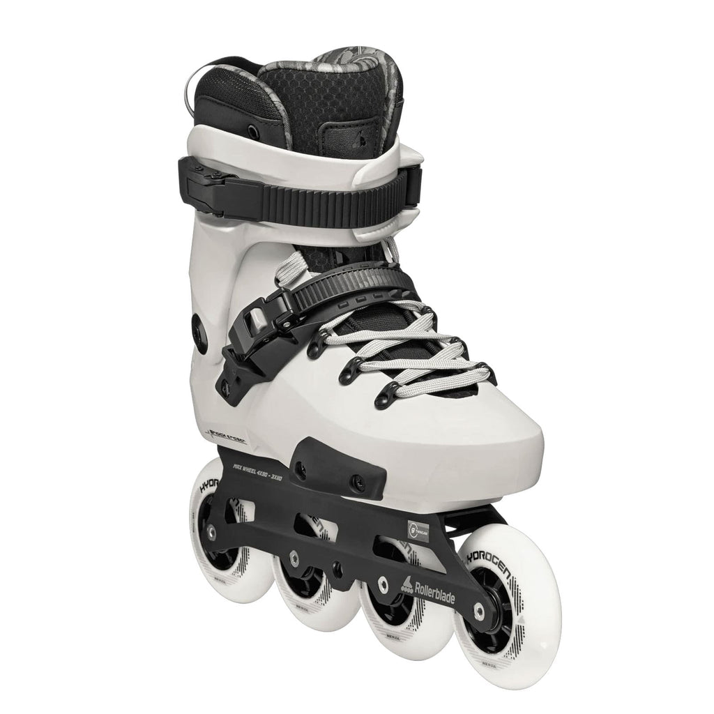 ROLLERBLADE Men's Twister 90R White Smoke/Black Inline Skates, Size: 11/11.5