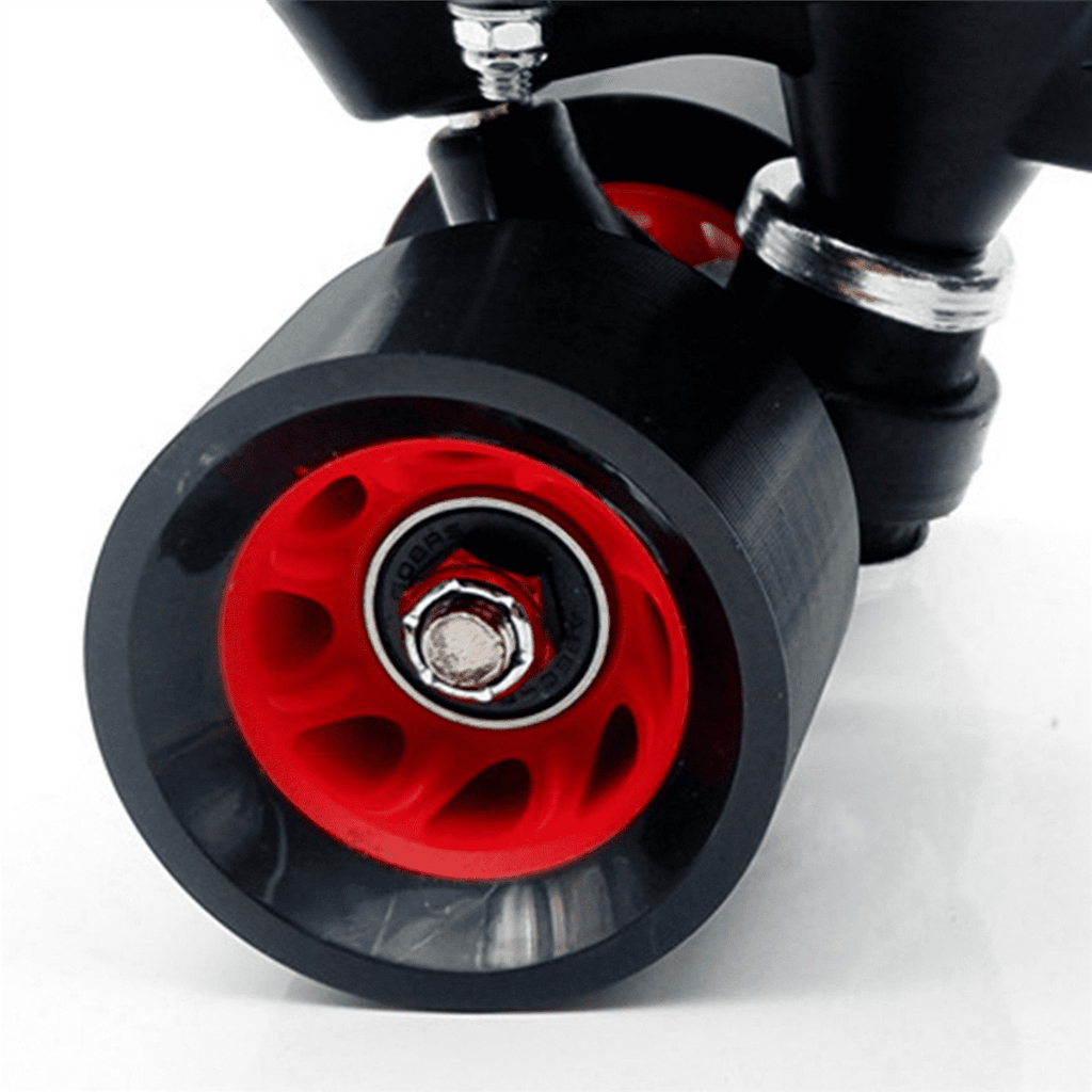 48Pack 95A 58mmx39mm,Indoor Quad Roller Skate Wheels,PU Wear- Wheels Double-Row Roller Skates Accessories